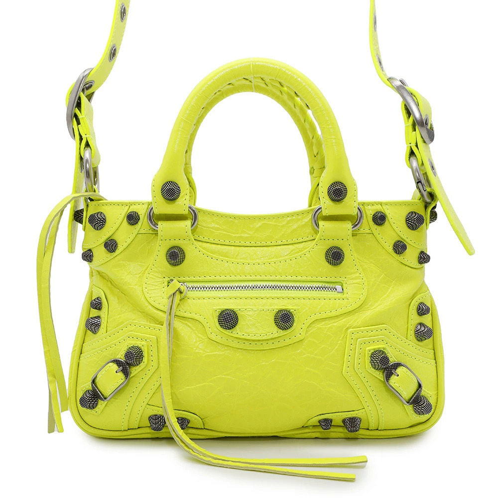 Balenciaga Neo Cagol Arena Lambskin Handbag Shoulder Bag